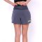 Women’s 2 in 1 Fly Shorts  กางเกงขาสั้นหญิง 2 in 1 รุ่น Fly สีเทา